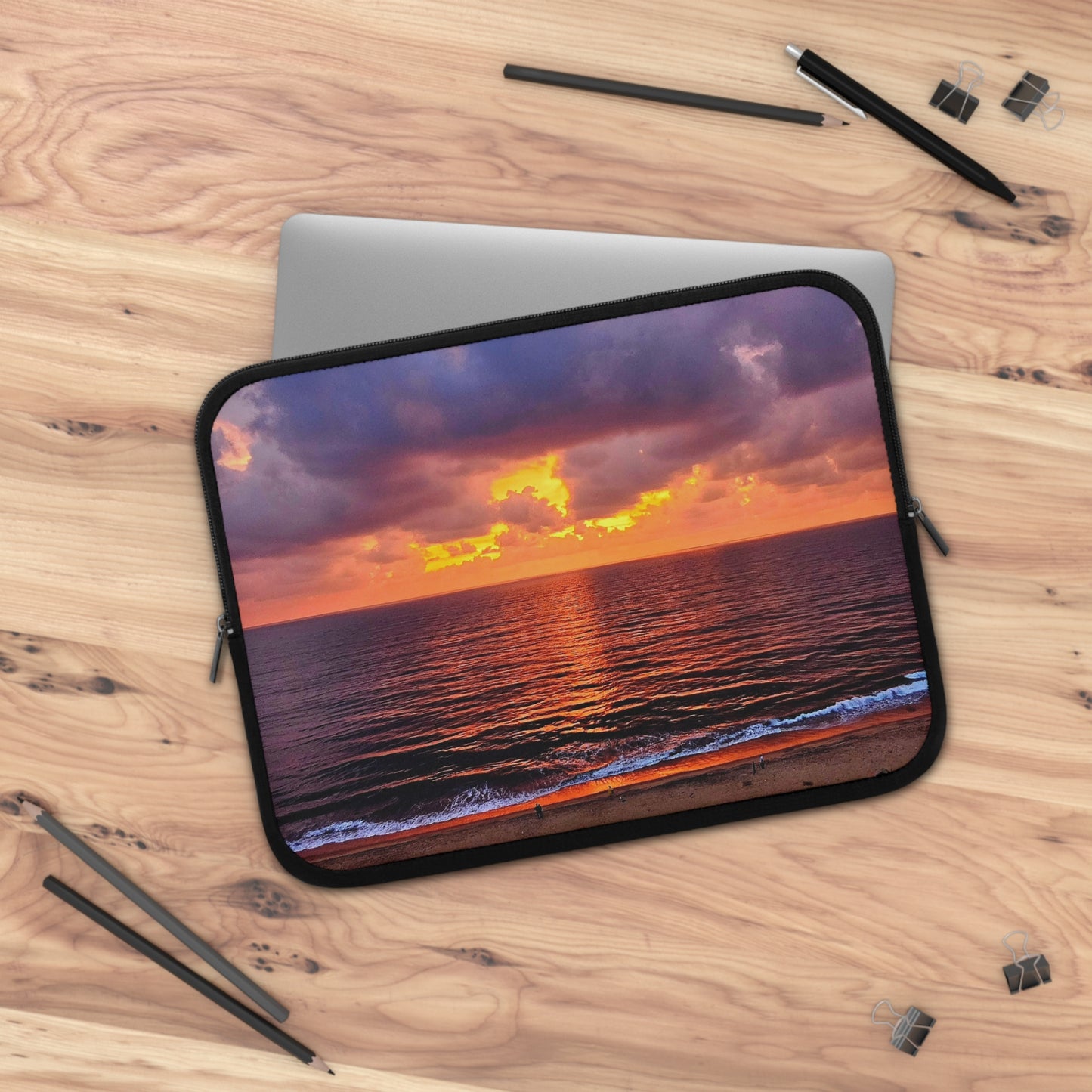 Laptop Sleeve — Sunset Beach Laptop Sleeve