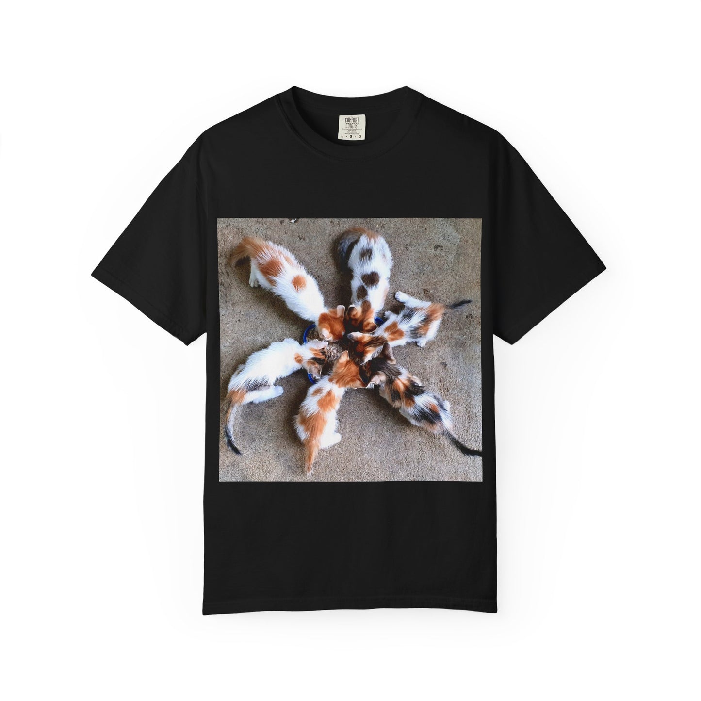 Unisex Garment-Dyed T-shirt Kittens