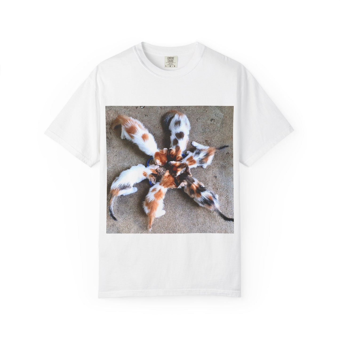Unisex Garment-Dyed T-shirt Kittens
