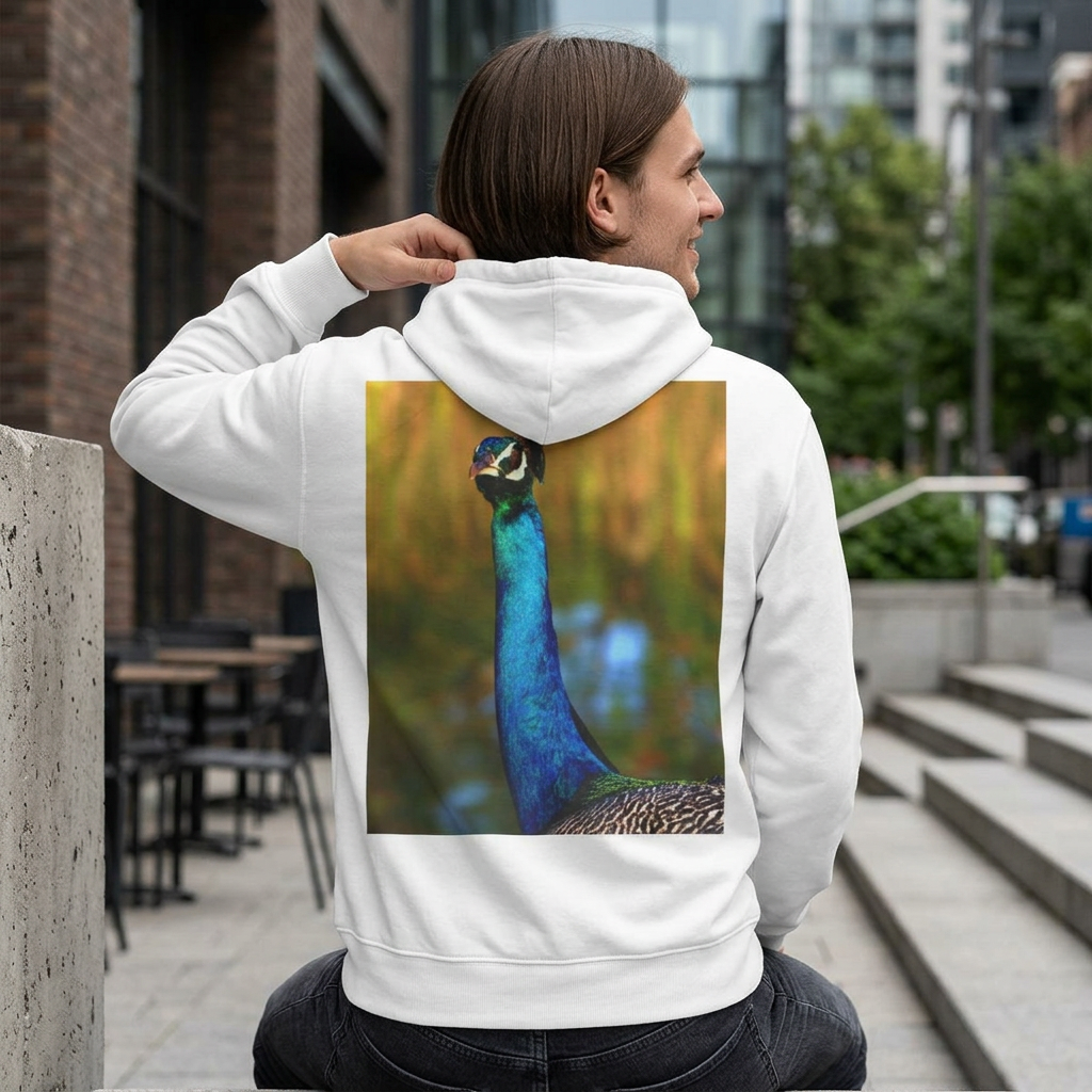 Full-Zip Hoodie Peacock