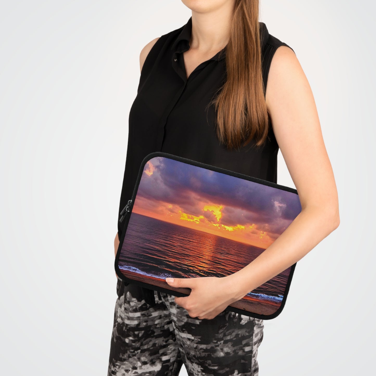 Laptop Sleeve — Sunset Beach Laptop Sleeve