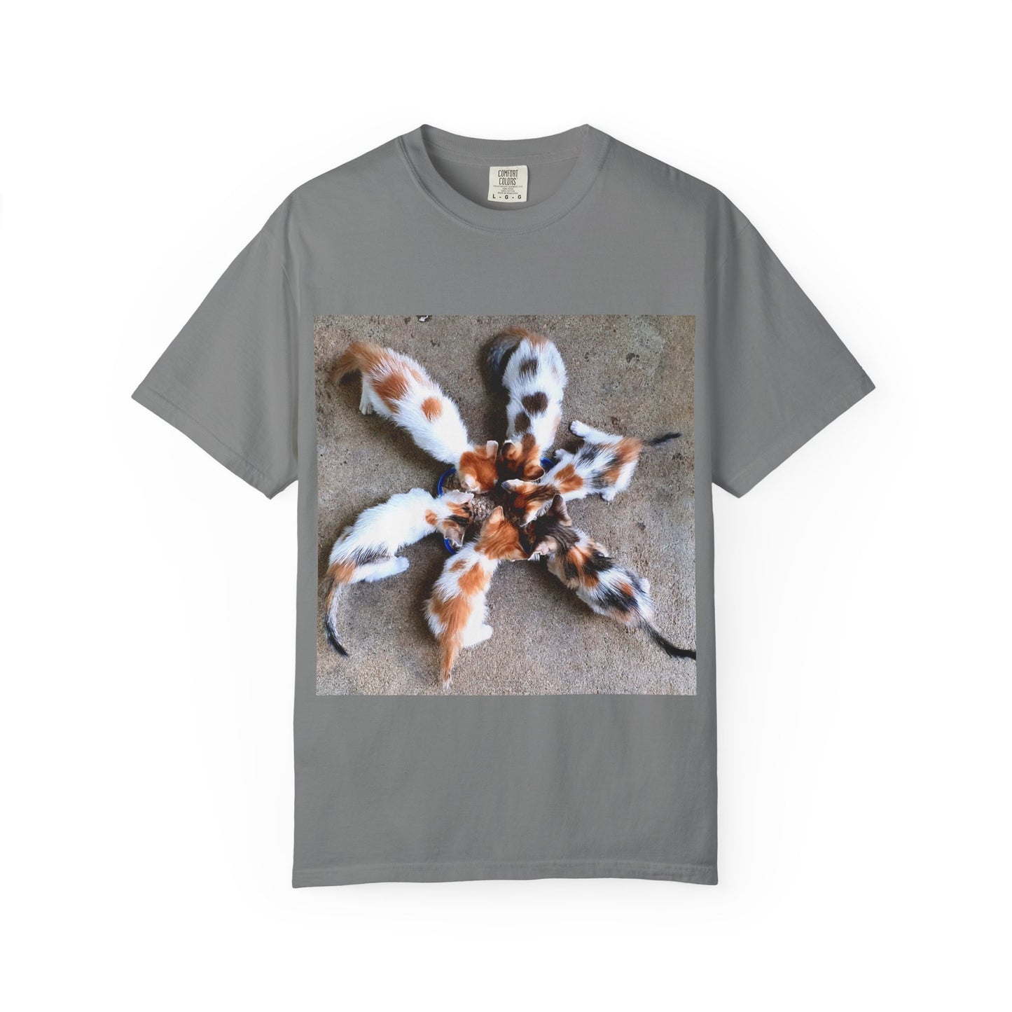 Unisex Garment-Dyed T-shirt Kittens