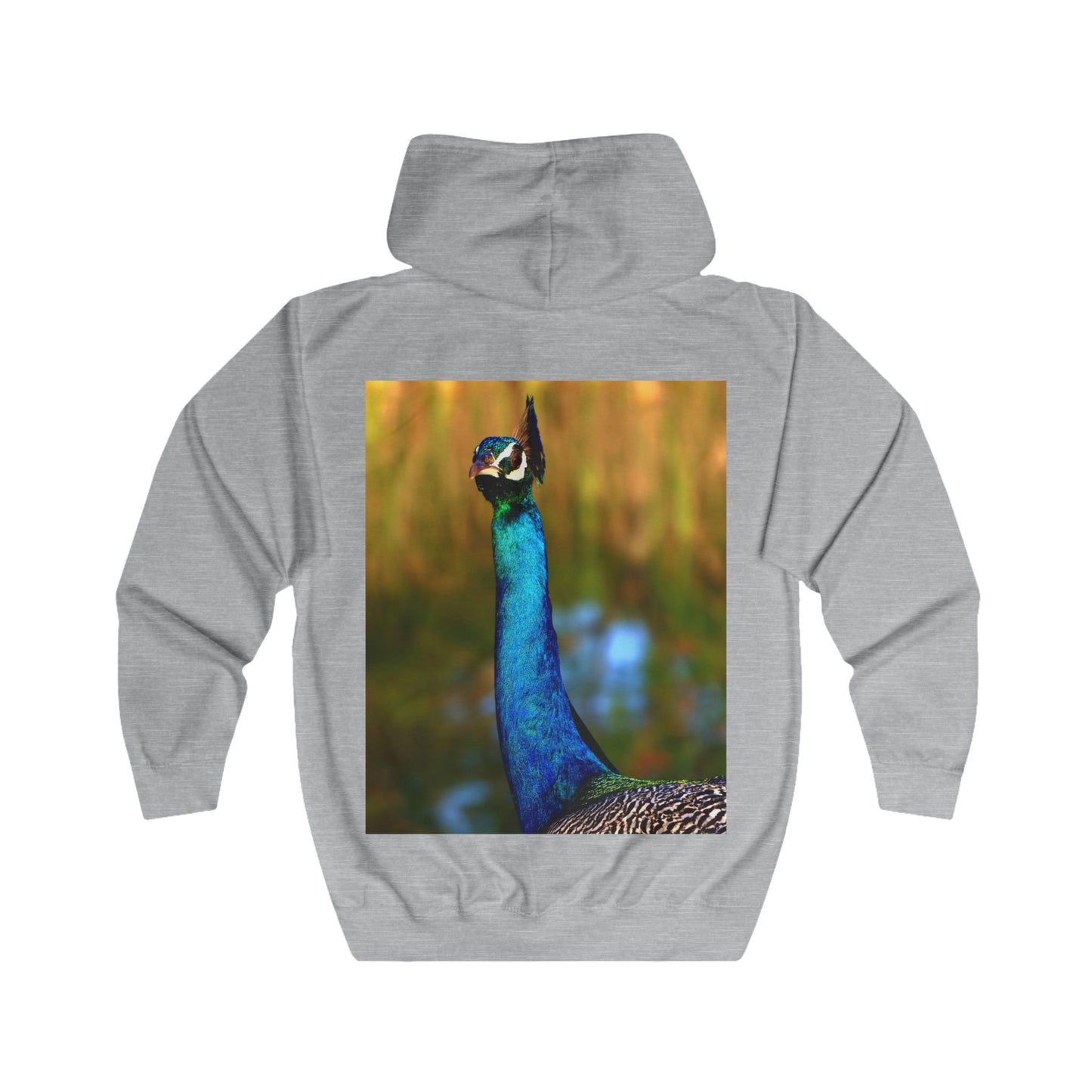 Full-Zip Hoodie Peacock