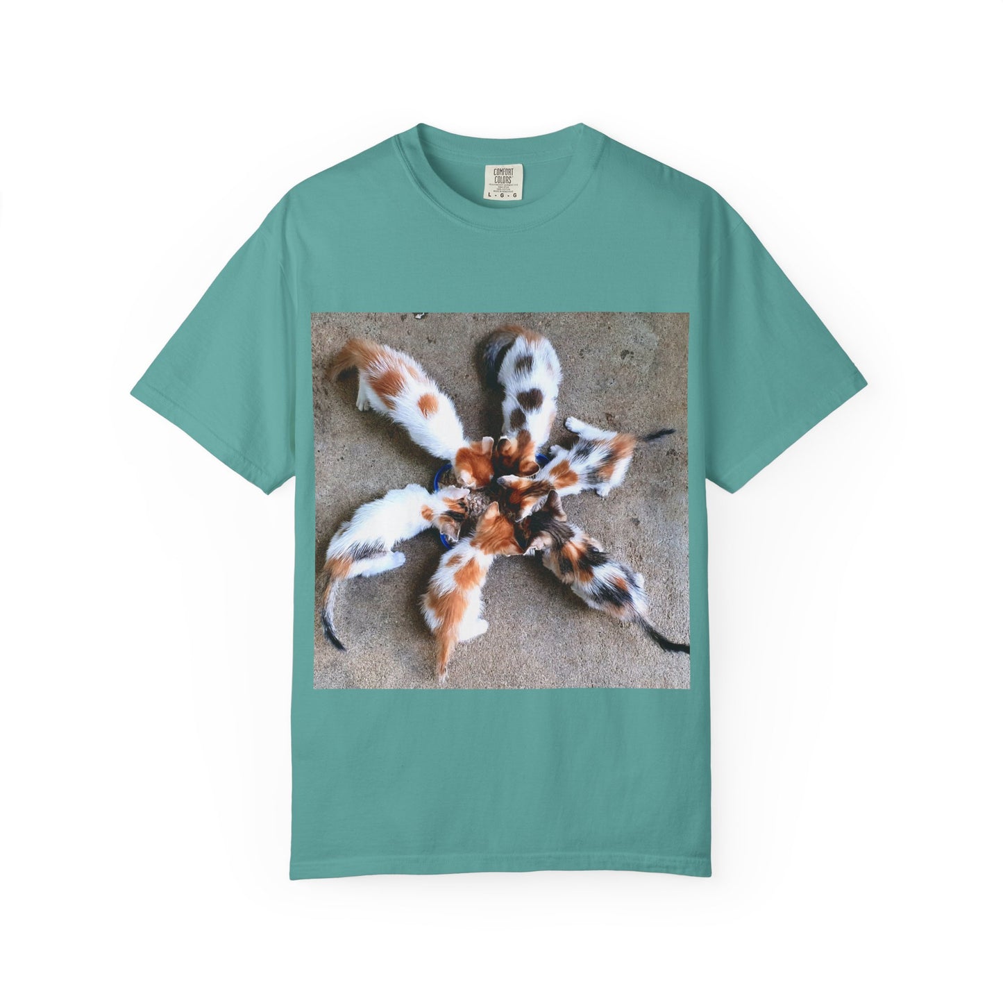Unisex Garment-Dyed T-shirt Kittens