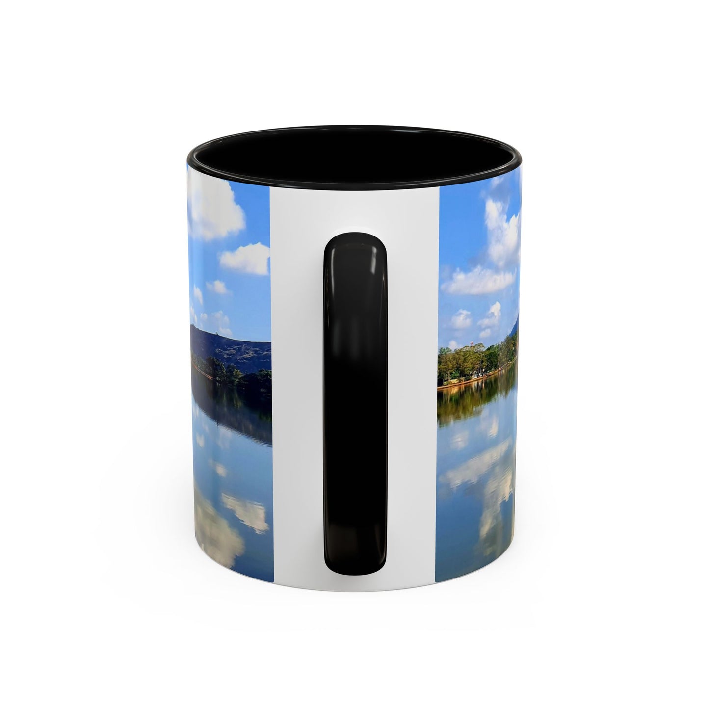 Scenic Lake Reflection Accent Coffee Mug – Nature Landscape 11oz