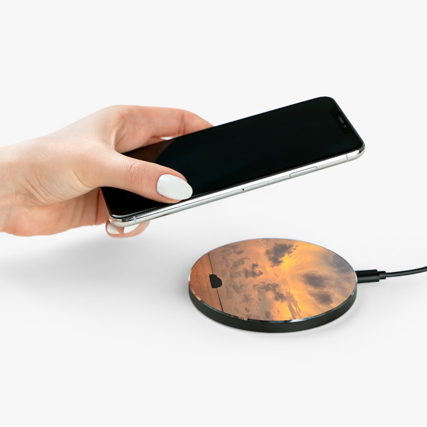 Wireless Charger - Scenic Sunset Qi Fast Charging Pad